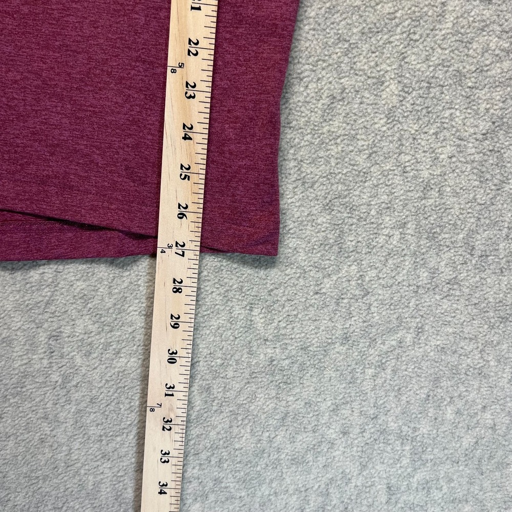 Holderness & Bourne Mens Hideaway Hoodie Pullover Maroon Heather Performance L - Picture 9 of 10